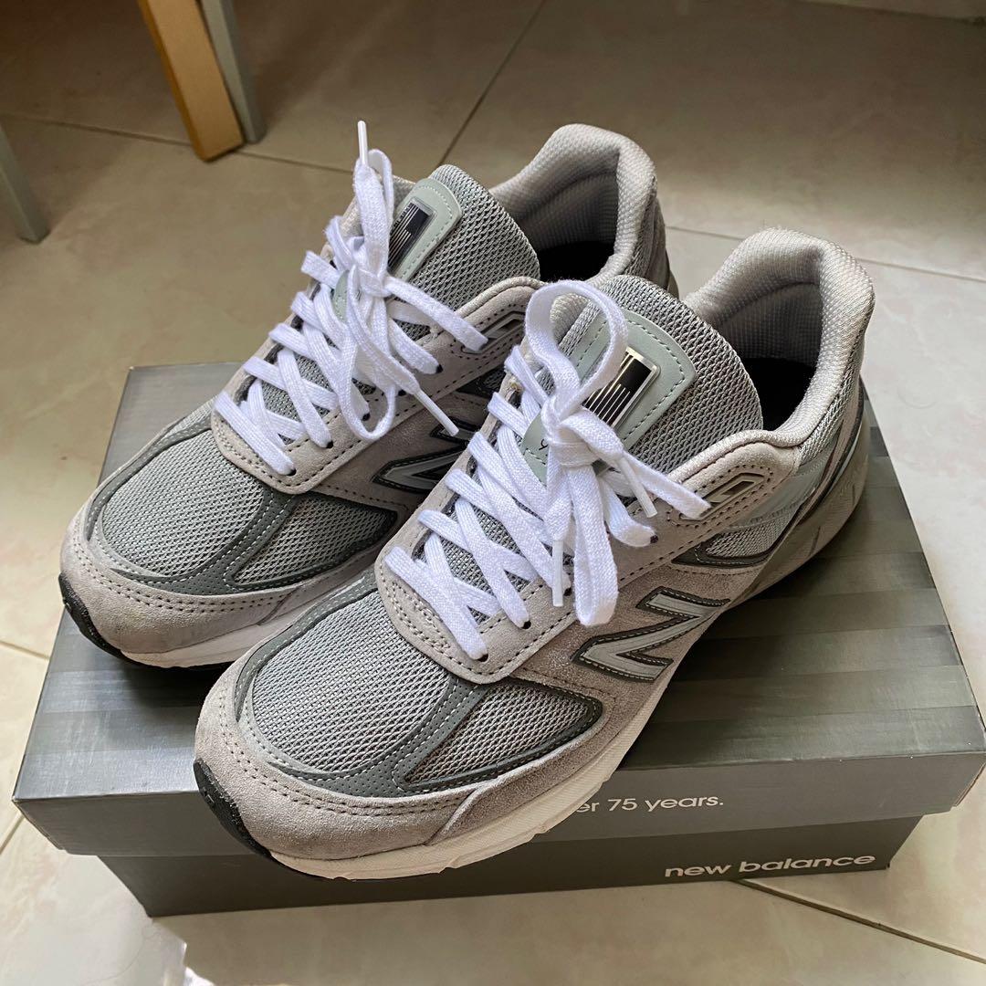 New Balance 990 v5 Grey, Men's Fashion, Footwear, Sneakers on Carousell