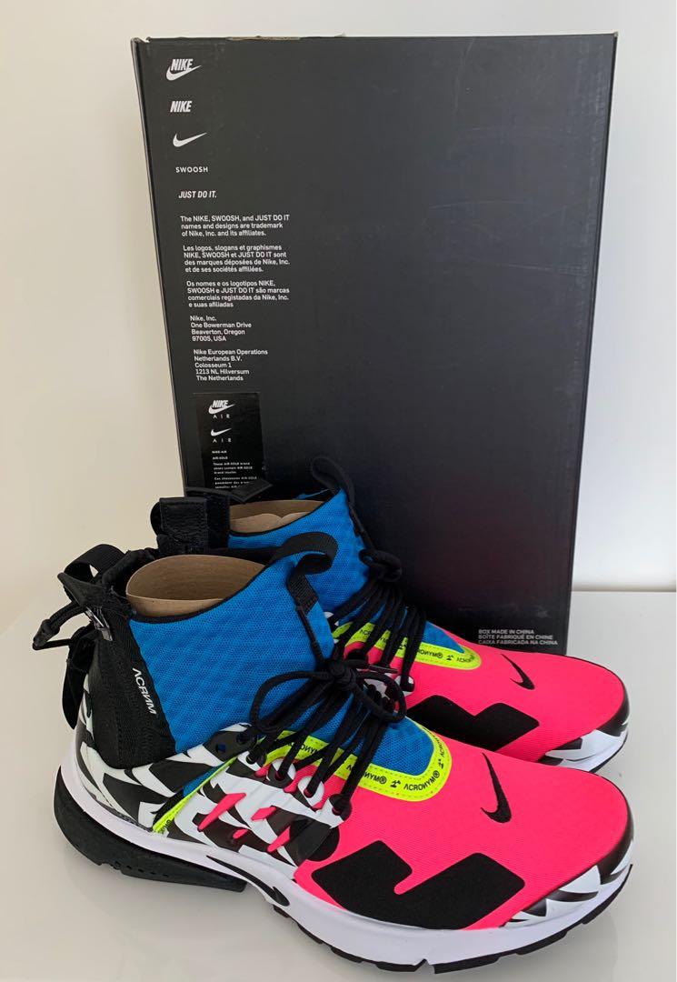 Nike acronym presto racer pink outfit sales