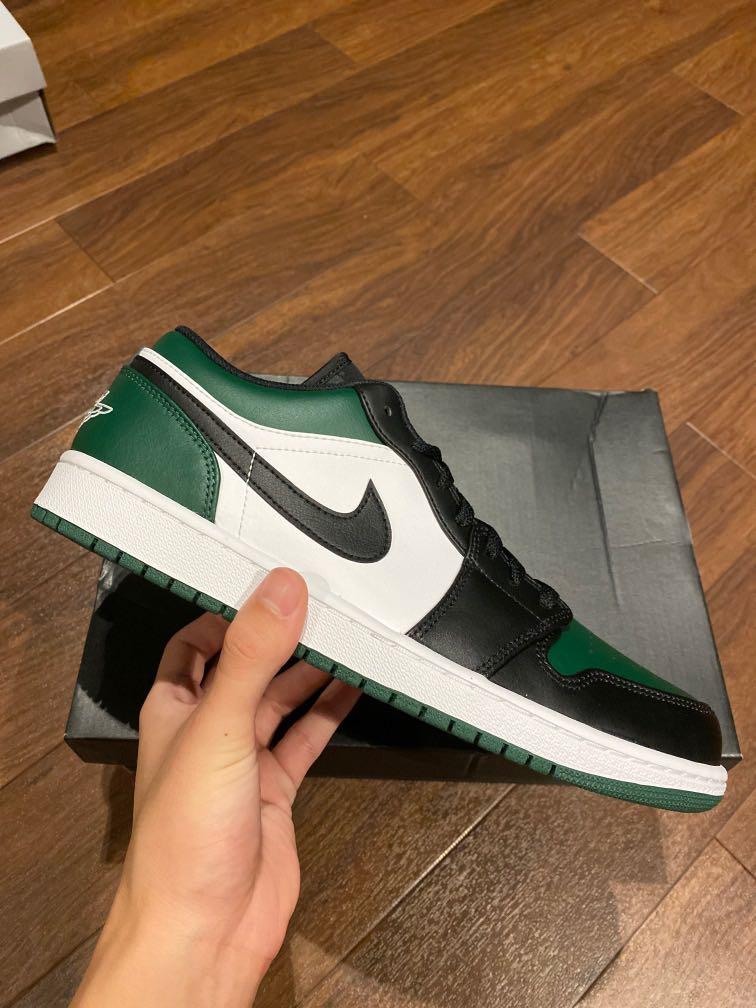 pine green low on feet