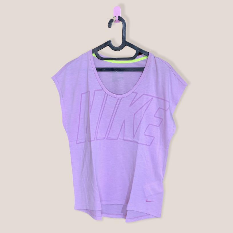 Nike original purple dri-fit t-shirt 