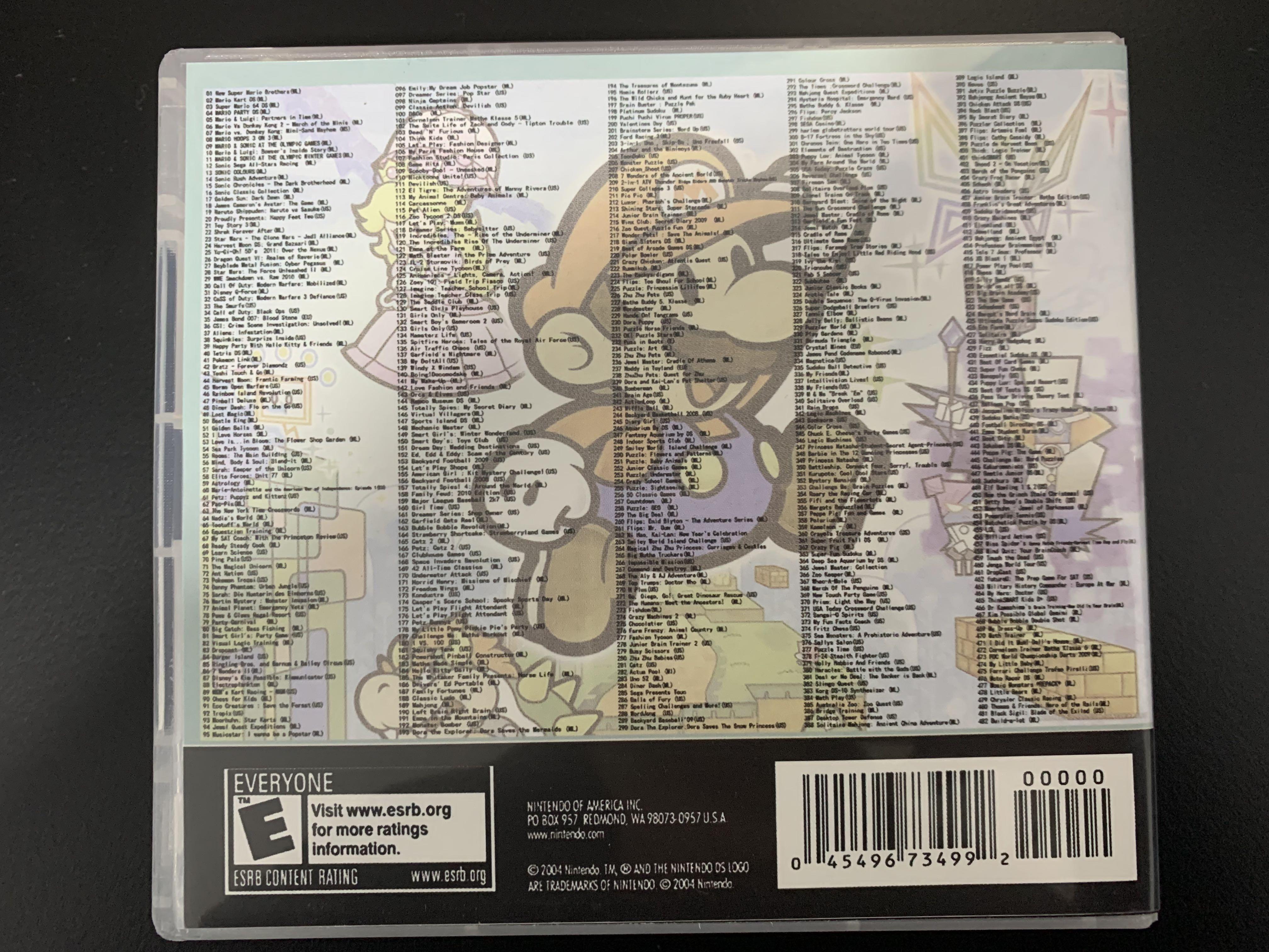 nintendo 3DS Mario games 482 in 1, Video Gaming, Video Games, Nintendo on Carousell