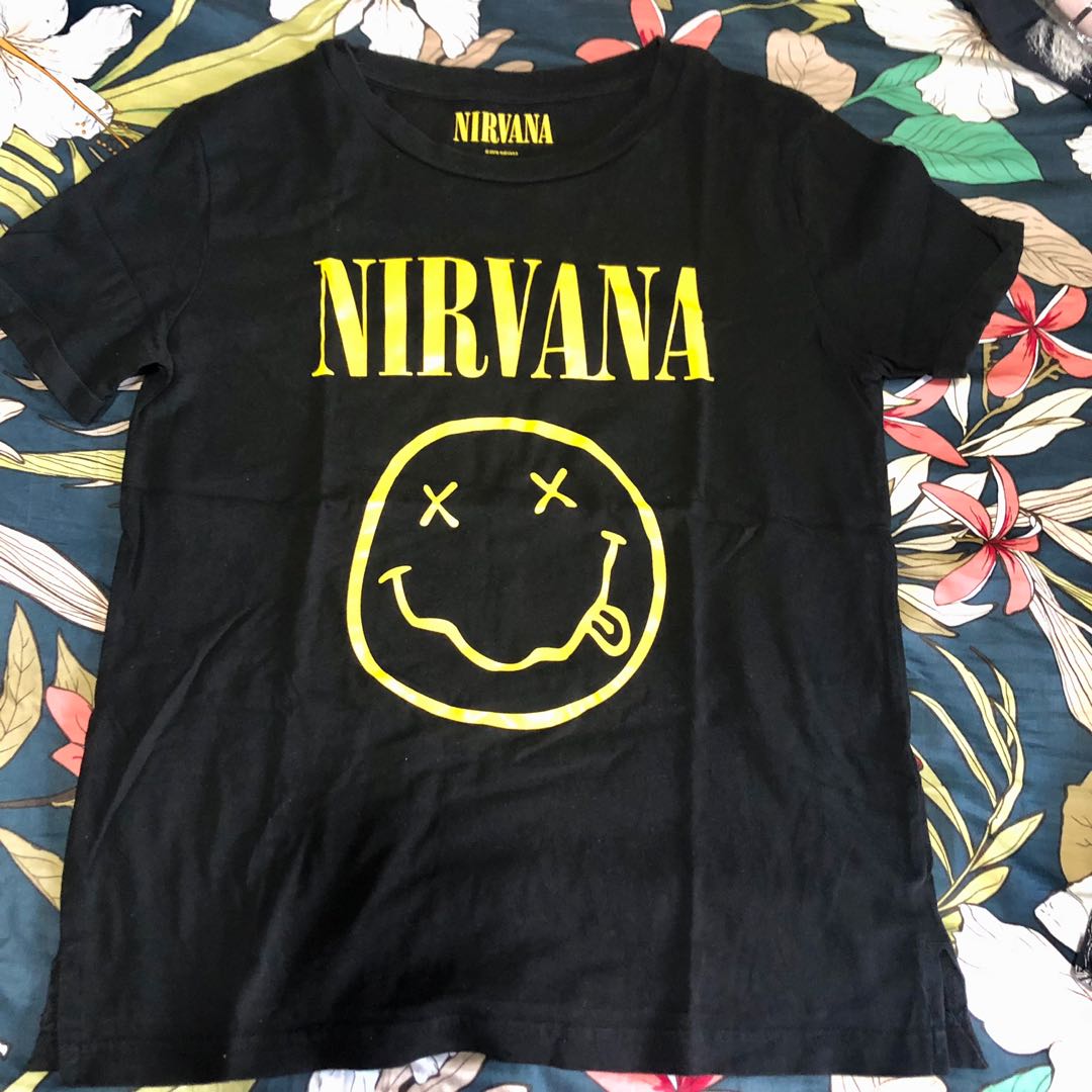 nirvana band shirt