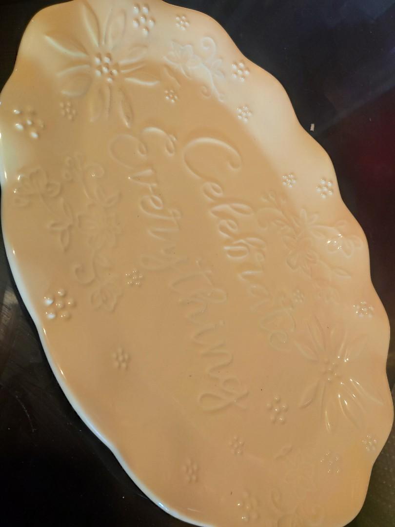 Nordic Ceramic Serving Plate / OvenSafe, Furniture & Home Living, Kitchenware & Tableware