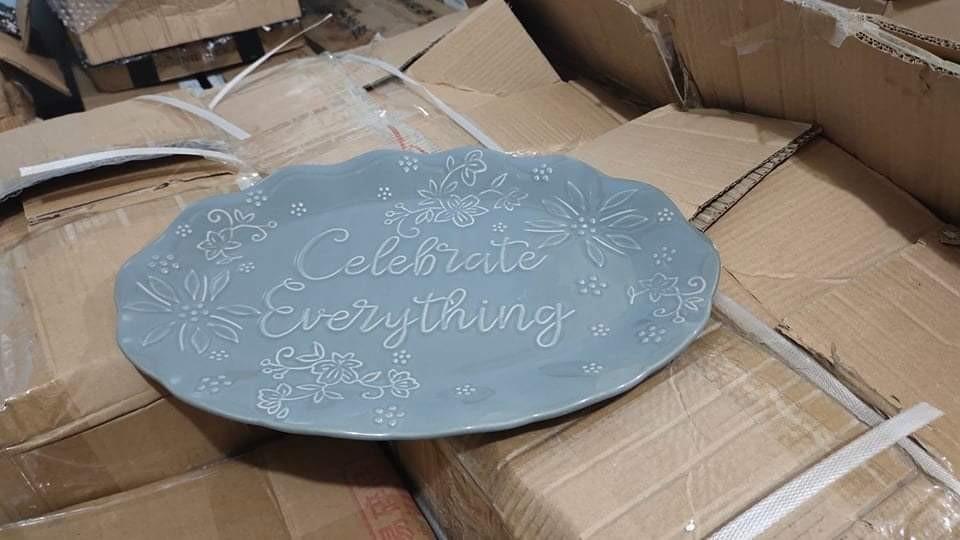 Nordic Ceramic Serving Plate / OvenSafe, Furniture & Home Living, Kitchenware & Tableware