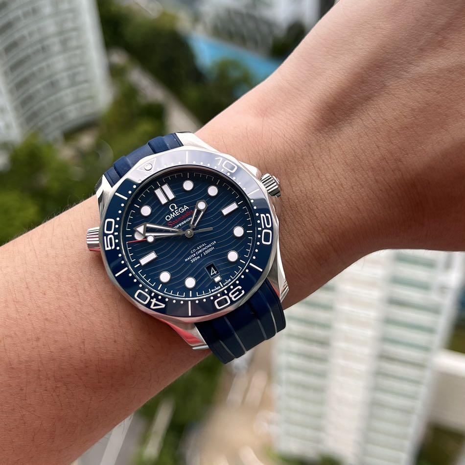 Omega Seamaster Blue Dial 2020, Luxury 