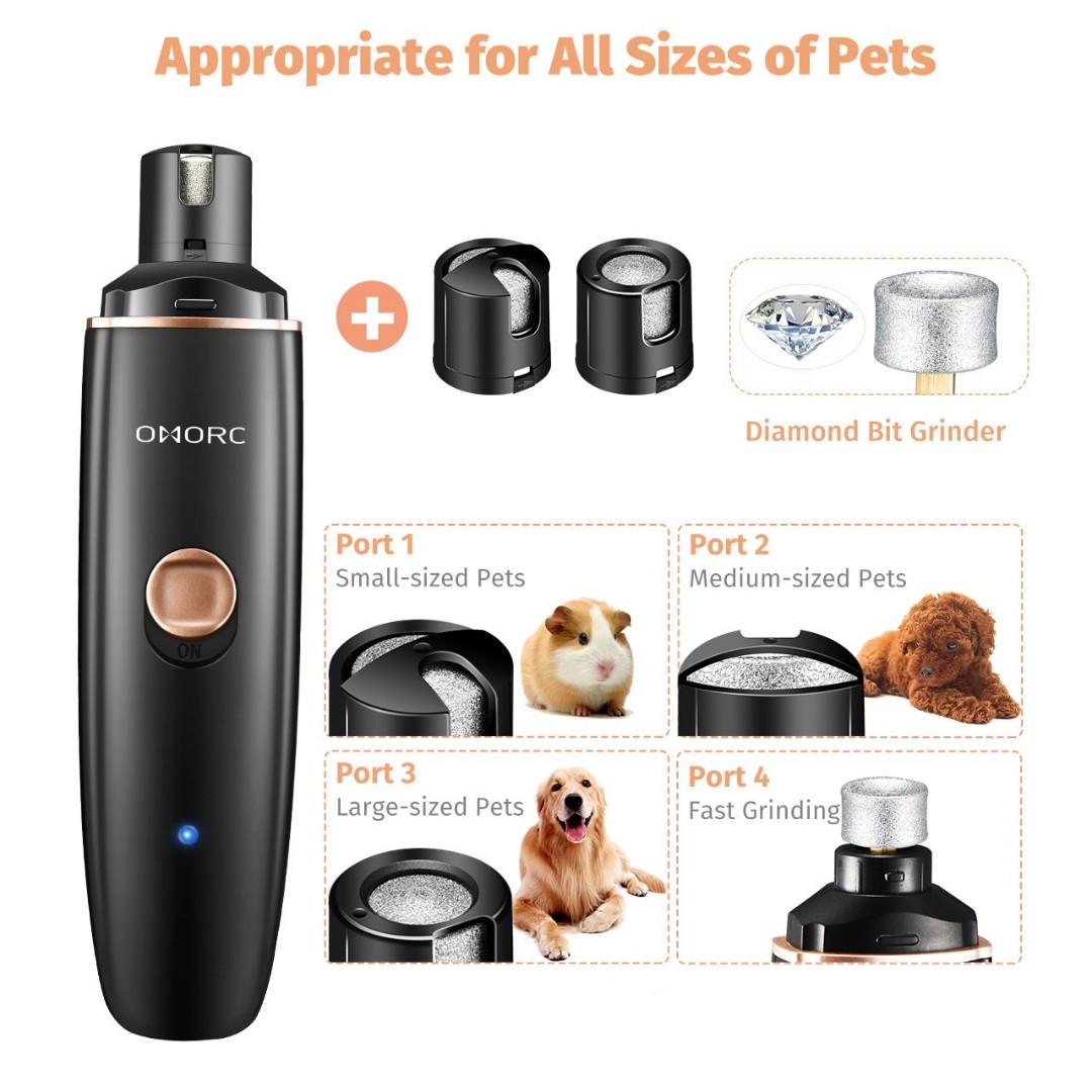 Omorc electric dog nail grinder 2025