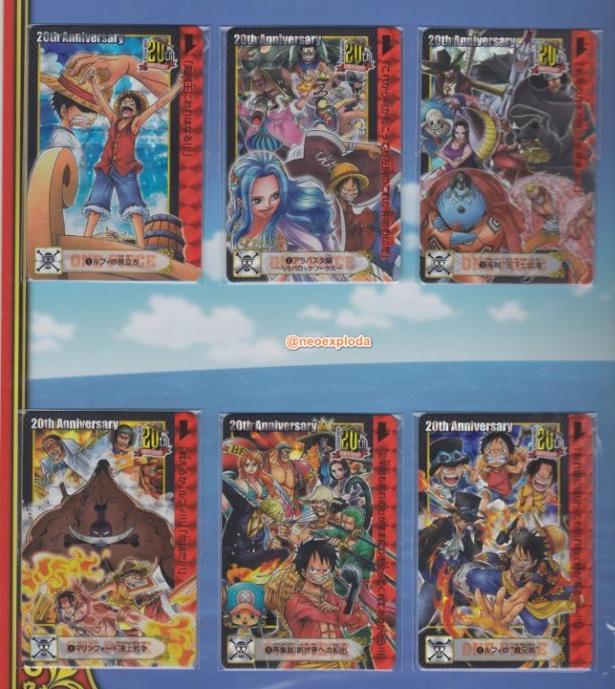 [Last Piece] One Piece 20th Anniversary Carddass Episode Selection ...