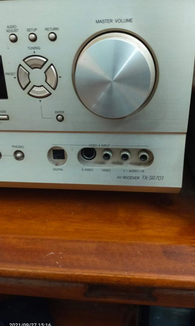 ONKYO TXSR701 THX CERTIFIED AV RECEIVER, Audio, Soundbars, Speakers