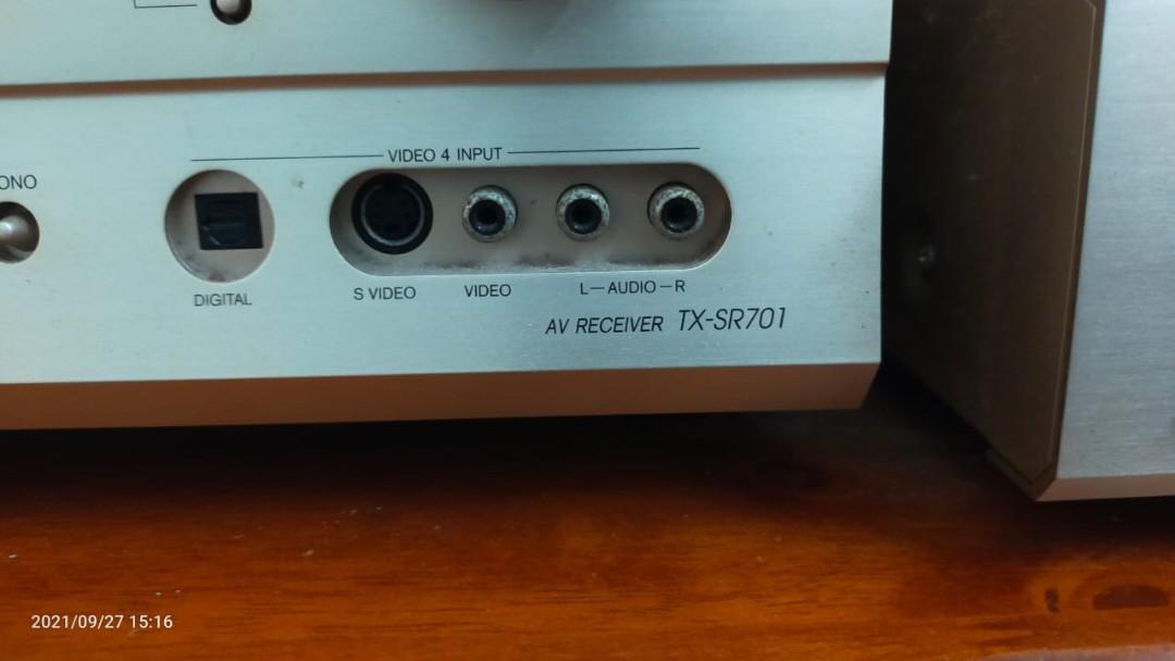 ONKYO TXSR701 THX CERTIFIED AV RECEIVER, Audio, Soundbars, Speakers