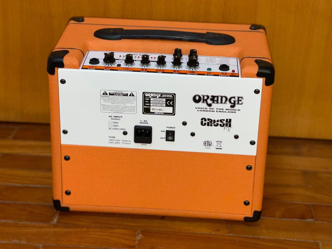 Orange Amplifier Crush 20LDX, Hobbies & Toys, Music & Media, Musical