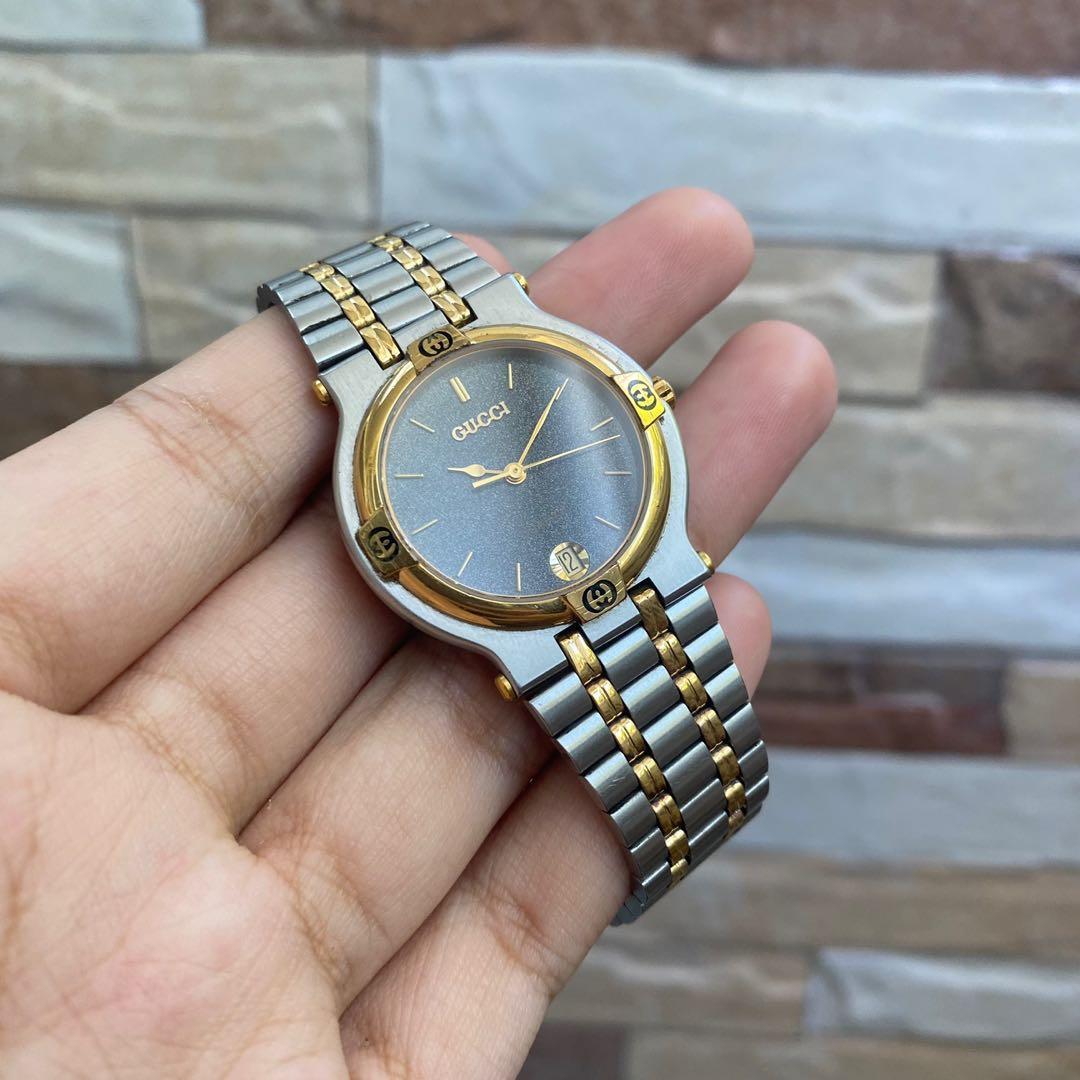 Two tone watch best sale gucci