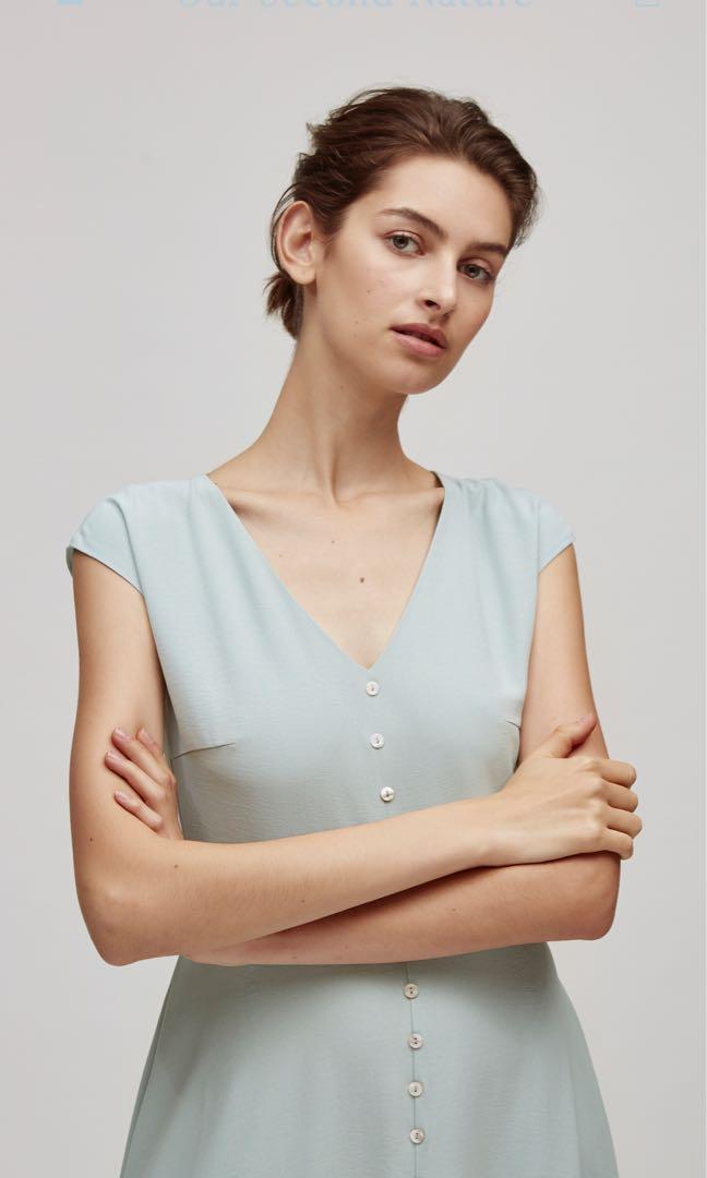 OSN Button Down Maxi Dress, Women's Fashion, Dresses & Sets, Dresses on