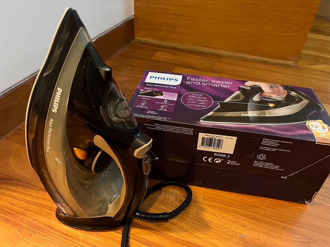 Philips Azure Performer Plus - power steam iron 2600w 220g steam ...