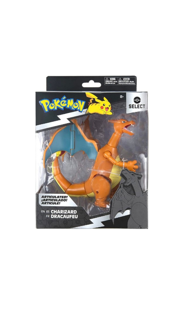 Pokémon Select Mega Charizard X 6 Inch Super Articulated Figure • Pris - View #2