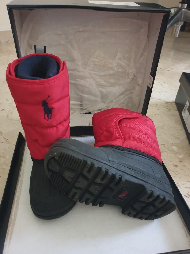 Ralph lauren outlet red boots