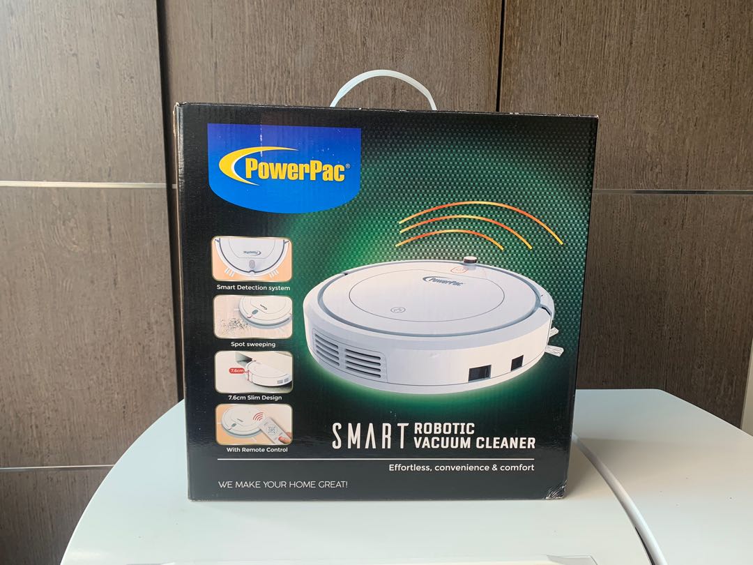 Powerpac Robotic Vacuum Cleaner (PPV3100), TV & Home Appliances, Vacuum