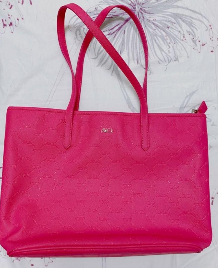 Duck monogram tote bag new arrivals