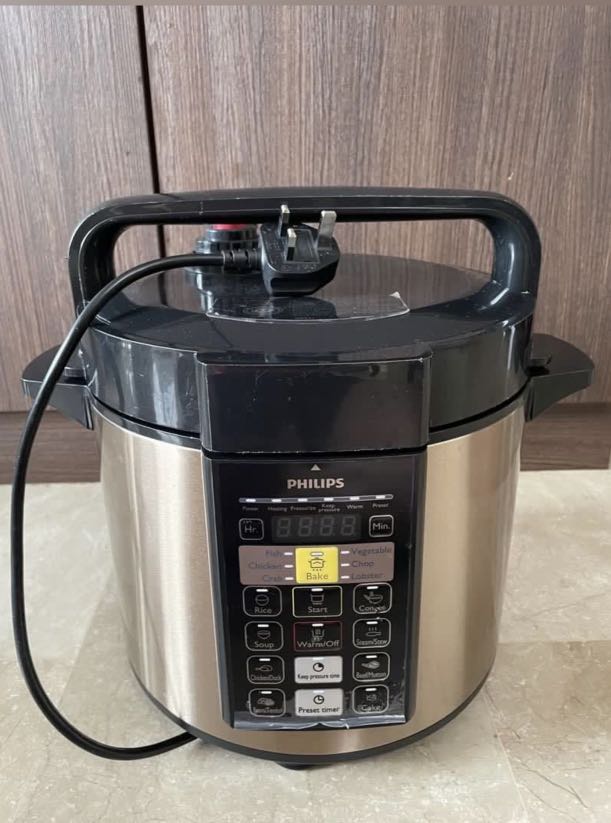 Pressure Cooker Philips HD2139, TV & Home Appliances, Kitchen
