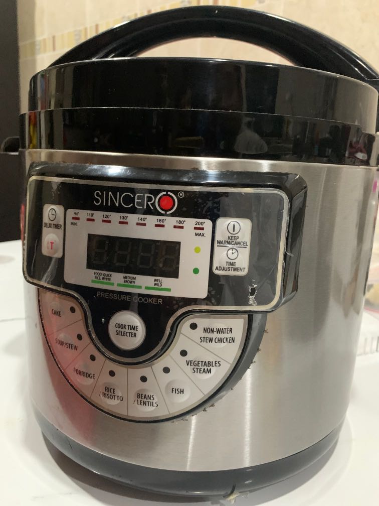 Sincero pressure hotsell cooker review