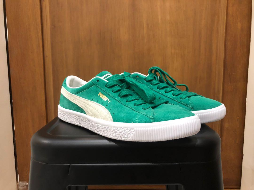 Puma Suede | Green | US9.5, Men's 
