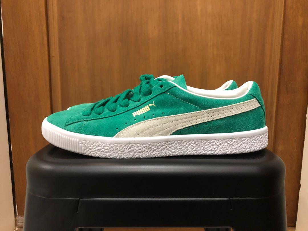 Puma Suede | Green | US9.5, Men's 