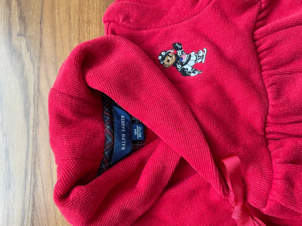 Ralph lauren sales christmas dress baby