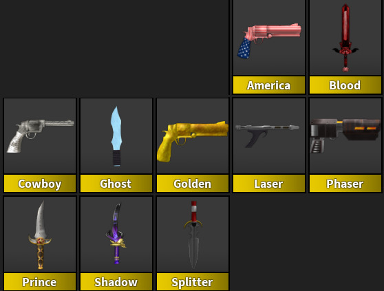 WTS Roblox mm2 godly murder mystery 2, Video Gaming, Gaming