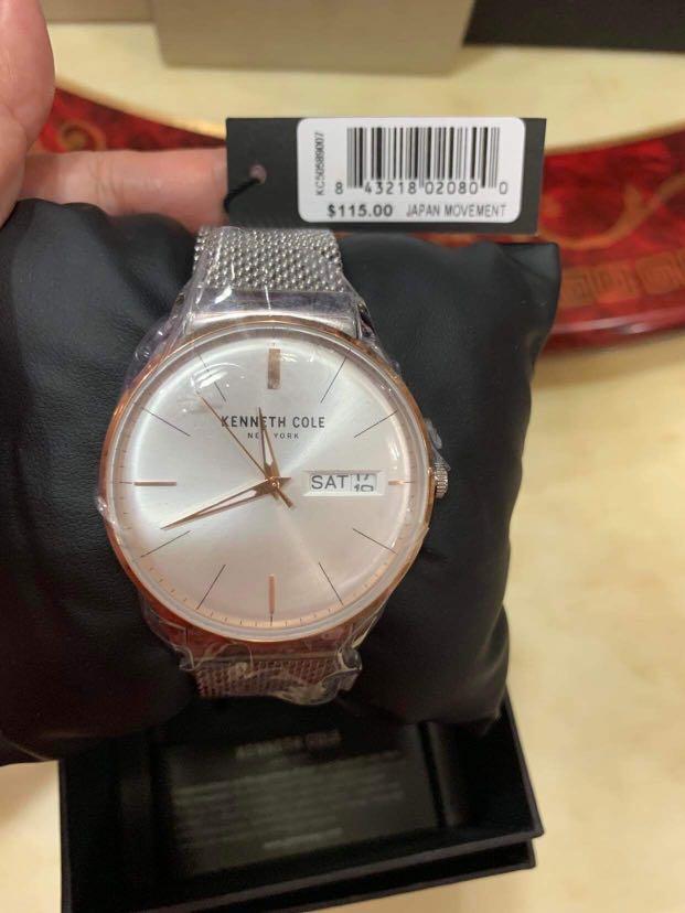 SALE AUTHENTIC KENNETH COLE WATCHES (Category: Luxury Watches) located in Paranaque City. Submitted by FLess.ph (Listing ID 1131309993, Image 2). Description: On clearance sale!!! Php 3980 each! Brand new with box!! US bought! Guaranteed Authentic.