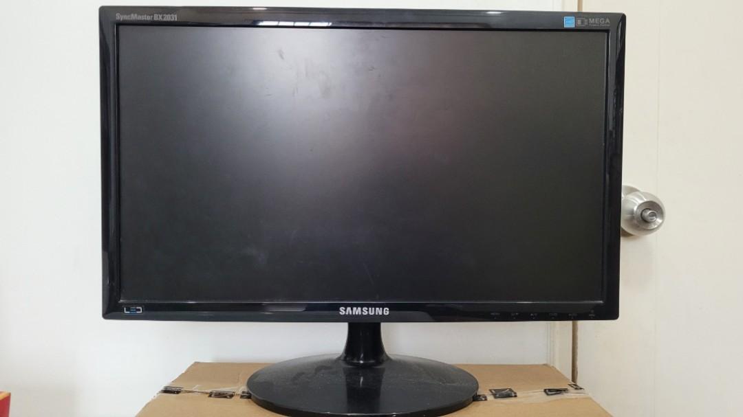 Samsung 20 inch monitor, Computers & Tech, Parts & Accessories, Monitor ...