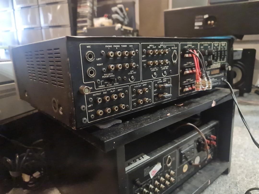Sansui AU 8500 Stereo Amplifier (Category: Soundbars, Speakers & Amplifiers) located in Quezon City. Submitted by btz753 (Listing ID 1131281191, Image 2). Description: 1974 release, Japan, collector's gem, construction second to none, represents the ultimate Sansui sound, caps are rated @ 15,000uf x2 higher than AU 9500 TOTL model,massive heatsinks, bought this for collection due to SQ, sturdiness and rarity, built like a tank, rarely used, bough