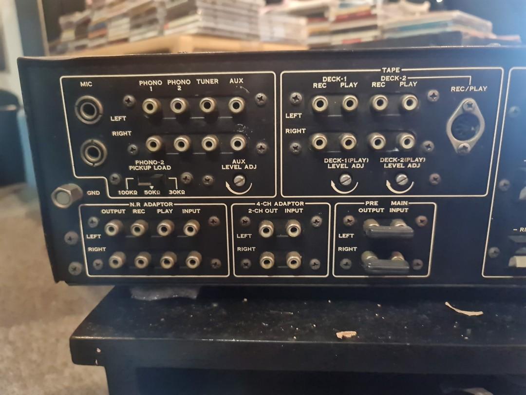 Sansui AU 8500 Stereo Amplifier (Category: Soundbars, Speakers & Amplifiers) located in Quezon City. Submitted by btz753 (Listing ID 1131281191, Image 3). Description: 1974 release, Japan, collector's gem, construction second to none, represents the ultimate Sansui sound, caps are rated @ 15,000uf x2 higher than AU 9500 TOTL model,massive heatsinks, bought this for collection due to SQ, sturdiness and rarity, built like a tank, rarely used, bough