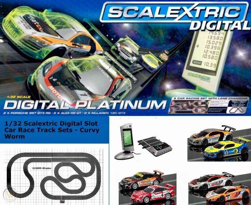 Scalextric Digital Platinum Full set plus Extras Hobbies Toys