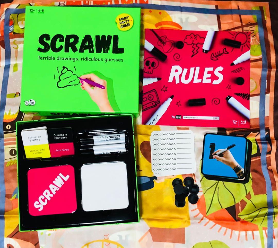 Scrawl, Board Game