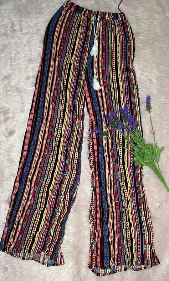 Shein Boho Pants, Women's Fashion 