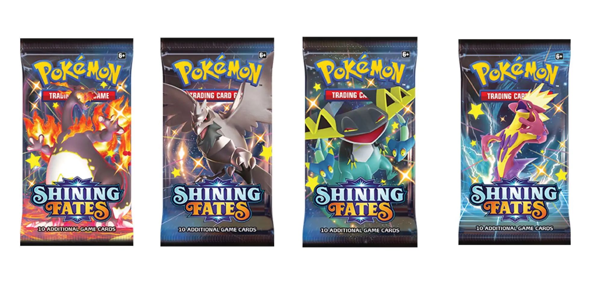 1x Pokemon Shining Fates Booster Pack Shiny BRAND NEW FACTORY SEALED 1 PACK 