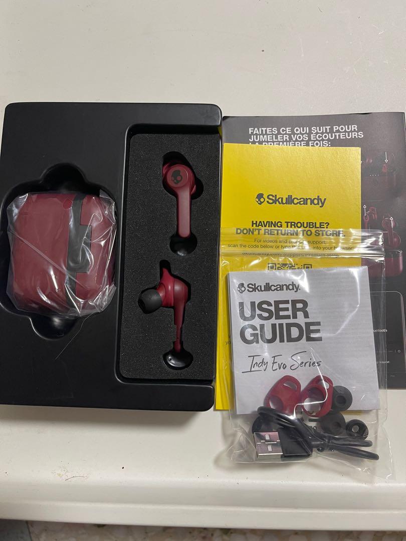 Skullcandy indy deep red store