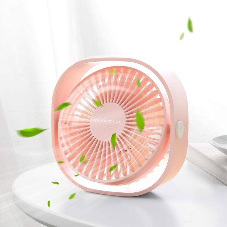 N/A Small Personal USB Desk Fan,Portable Desktop Table Cooling Fan Powered by USB,Strong Wind,Quiet Operation,for Home Office Car Outdoor Travel Color : A 