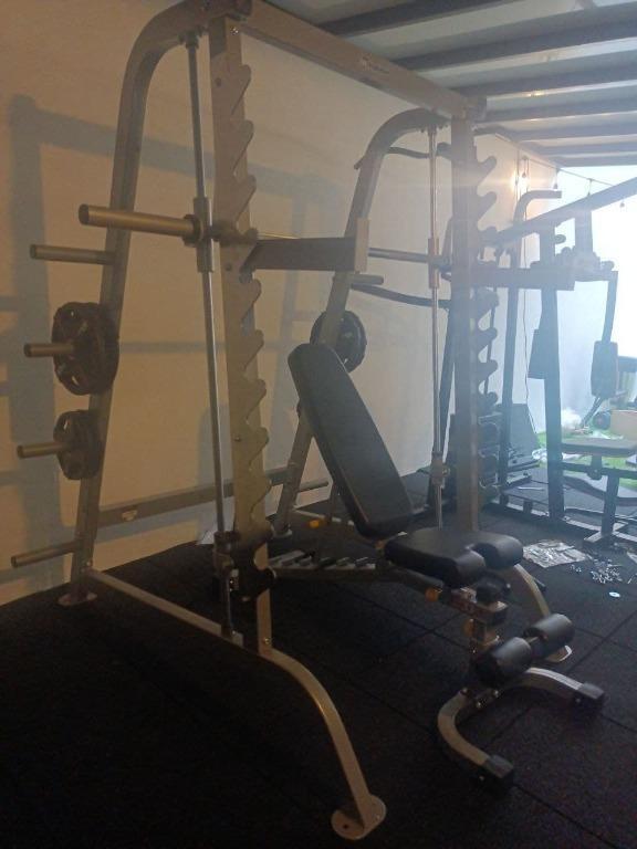 Keys power top system smith machine