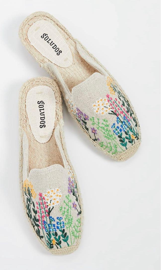 Soludos wildflower hot sale mule