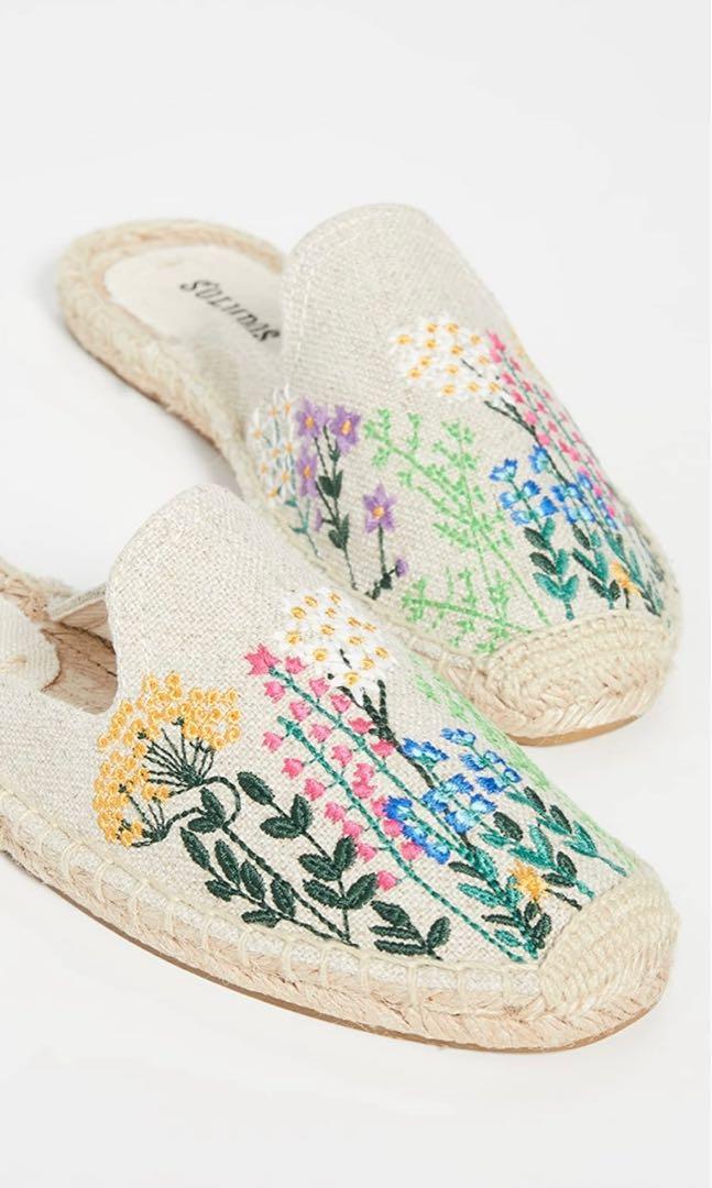 Soludos wildflower mule top