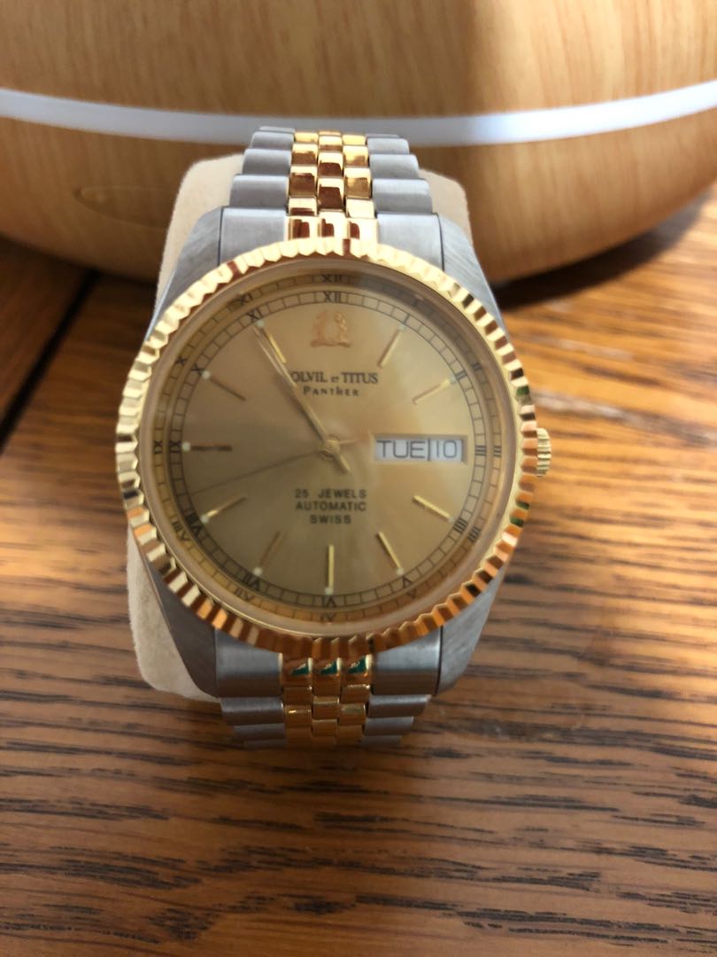 Solvil et titus panther cheap watch price