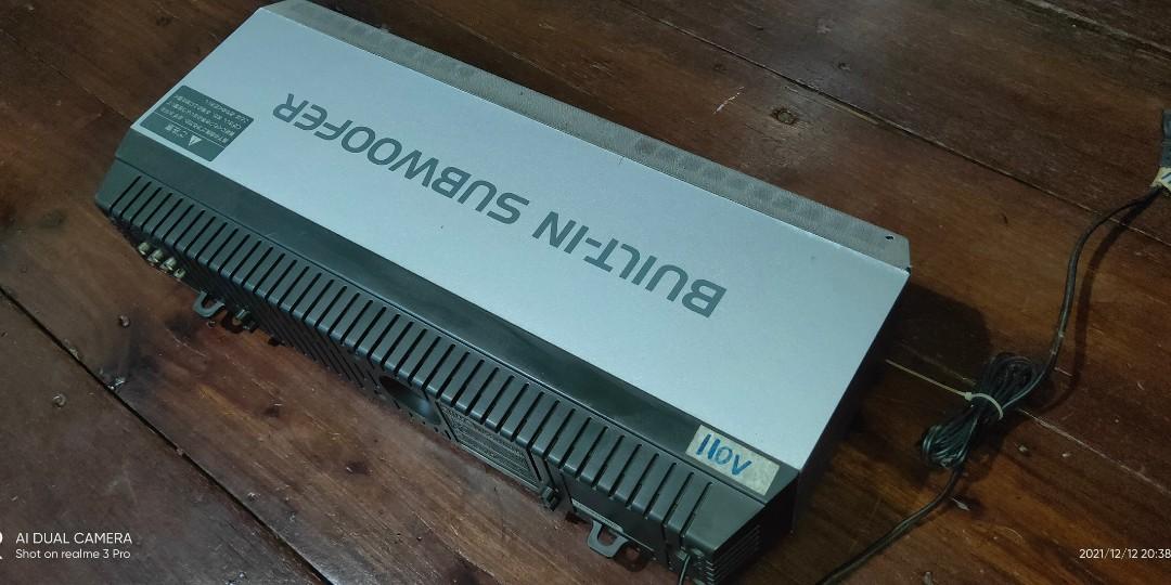 sound bar old school aiwa (Category: Other Audio Equipment) located in Manila. Submitted by daxtech17 (Listing ID 1131235941, Image 1). Description: aiwa sound bar old school with sub woofer 30w japan 110 volts very good sound no issue test to sawa sa bahay may kasama na po transformer gagamitin na lang available ito hanggat na ka post salamat..