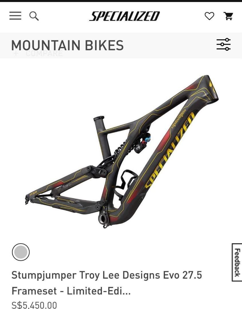 Stumpjumper evo 27.5 frame best sale