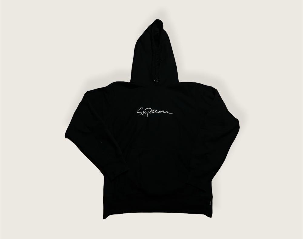 Supreme top signature hoodie