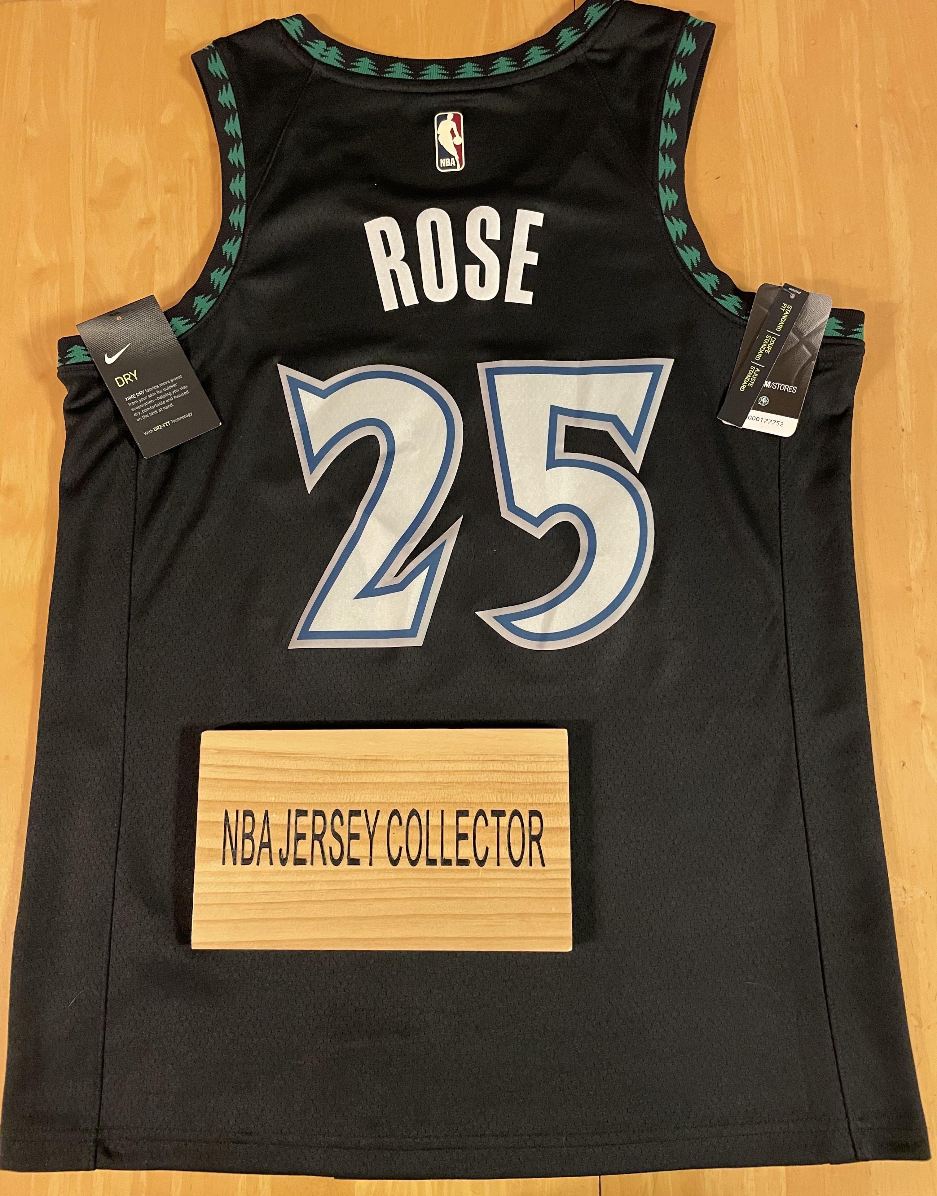 Timberwolves hardwood classic top jersey derrick rose