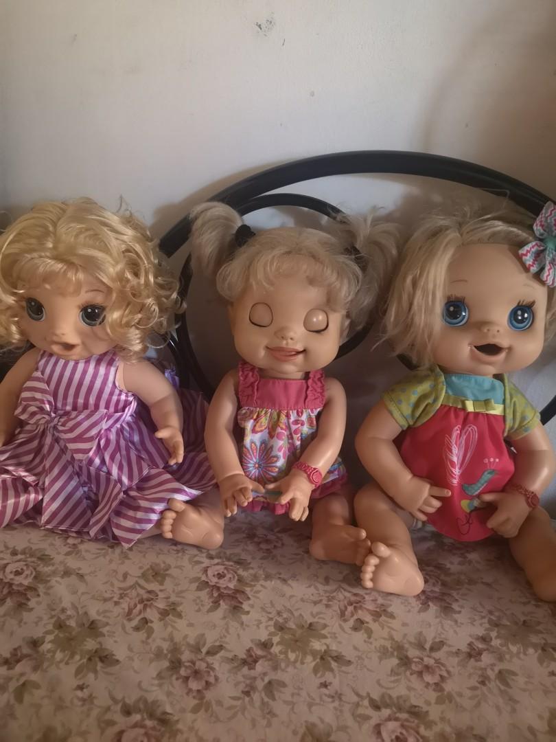 Used baby alive outlet dolls