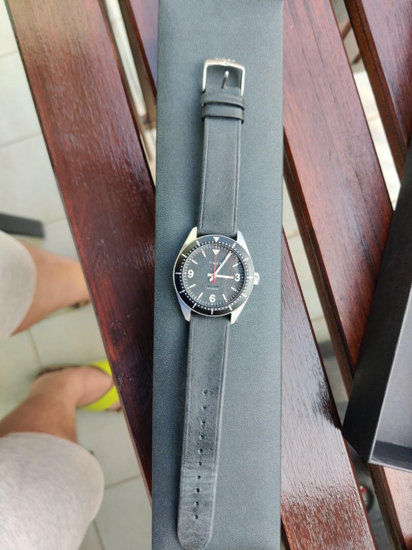 Timex x Hodinkee Waterbury Automatic Diver, 男裝, 手錶及配件, 手錶 Carousell