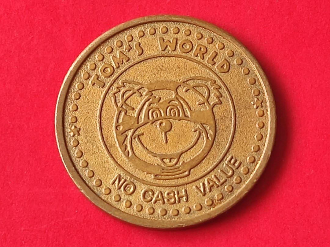 Tom's World Philippines Token, Hobbies & Toys, Memorabilia & Collectibles, Currency on Carousell