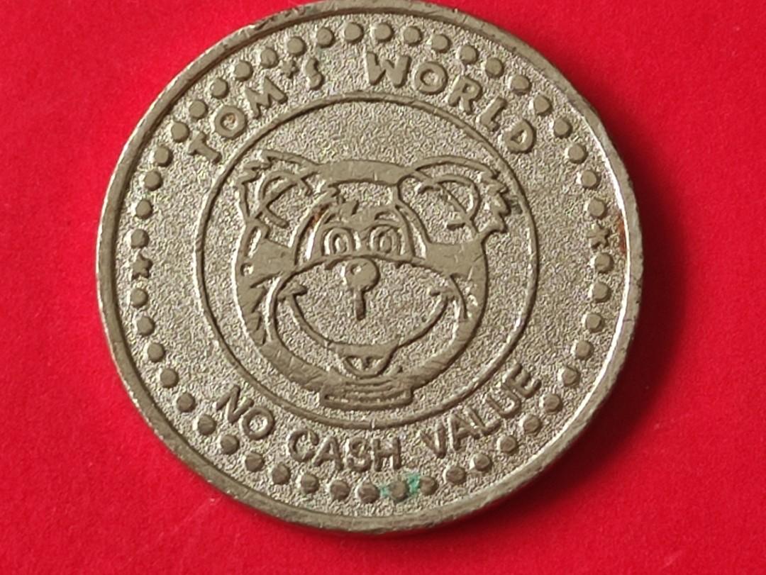 Tom's World Philippines Token, Hobbies & Toys, Memorabilia & Collectibles, Currency on Carousell