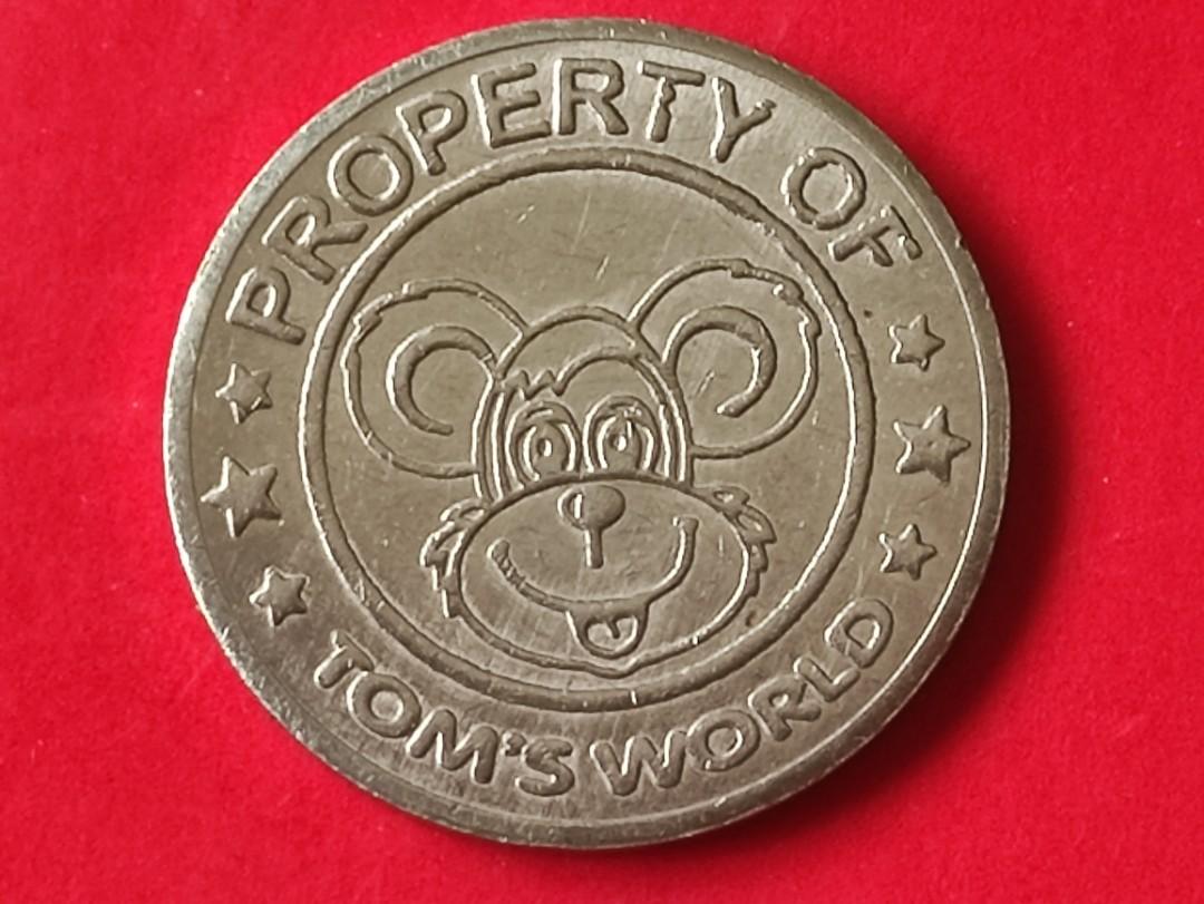 Tom's World Token, Hobbies & Toys, Memorabilia & Collectibles, Currency on Carousell